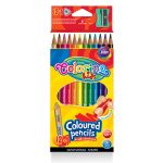 Drvene boje Colorino 12/1+1 gold/silver art.54706 (12/240)