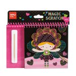 Bojanka u bloku Apli Magic Scratch Faires 8 crteza+olovka +3 art.16525 (40)