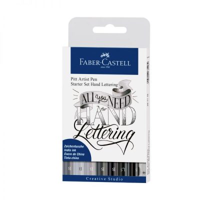 Flomaster FC Pitt Artist Pen Hand Lettering Starter Set 8/1 art.267118 (5)