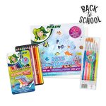 Set za bojenje Jolly Watercolor 19/1 blok+bojice+kistovi art.9940-0189 (4)