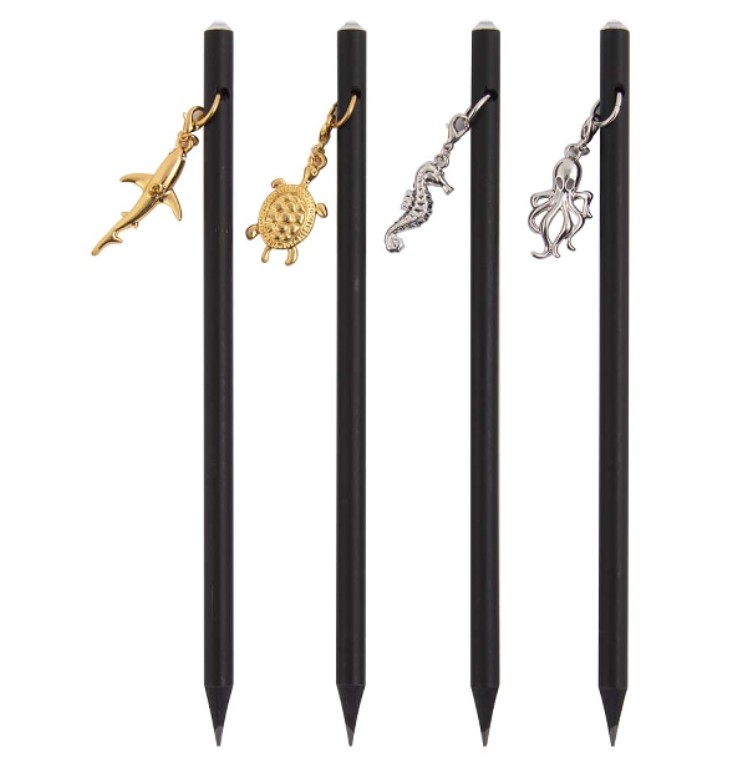 Grafitna olovka + privjesak Artebene 18cm morske zivotinje art.220351 (24)