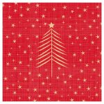 Salvete ukrasne Artebene NG Jelka crvena 33x33cm art.132798 (12)