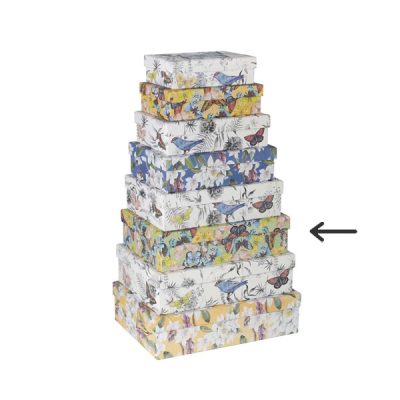 Kutija ukrasna Artebene ptice br.3 28x19,5x7,5 art.171491 (171485)