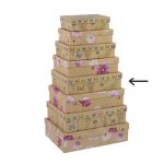 Kutija ukrasna Artebene poljsko cvijece br. 4 28x19x7,5 art.171499 (171494)