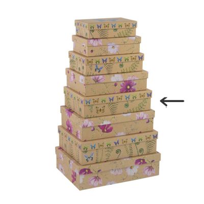 Kutija ukrasna Artebene poljsko cvijece br. 4 28x19x7,5 art.171499 (171494)