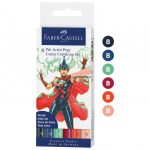 Flomaster FC Pitt Art Pen Comic Colouring Set 6/1 art.267196 (5)