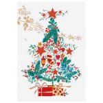 Cestitka NG Busquets Jelka s ukrasima 11,5x17 art.02.040.21647