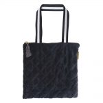 Torba/ceker Artebene Majoie 30x30cm velvet crni  art.240970 (2)