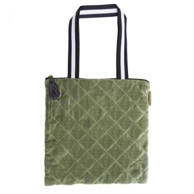 Torba/ceker Artebene Majoie 30x30cm velvet zeleni art.241009 (2)