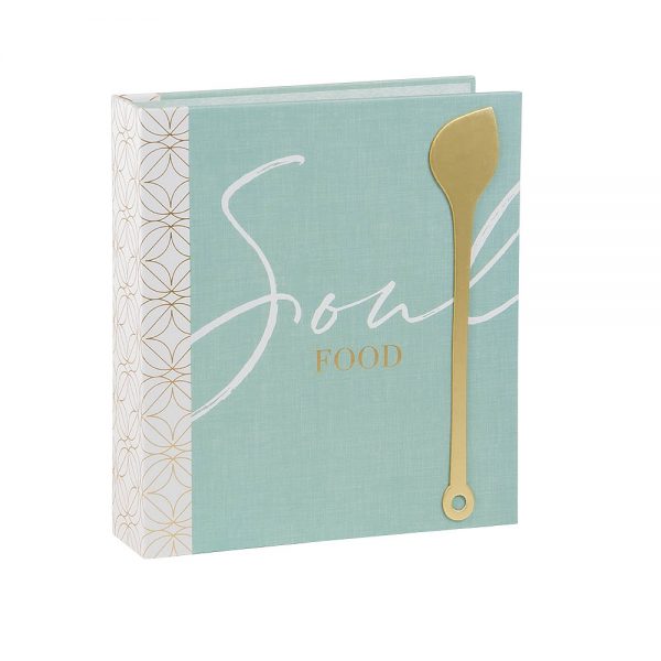 Knjiga recepata Artebene Soul Food pastelno zelena art.220720 (4)