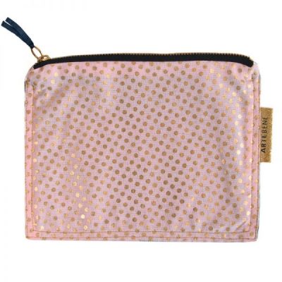Neseser Artebene tufne 22x15cm ruzicasti art.240301