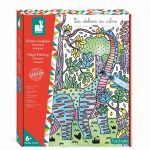 Set kreativni Janod Magic Painting Dinosaurs 19,5x0,1x23,5cm 6+ art.J07873