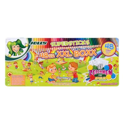 Drvene boje Jolly Superstick Klinderfest XXL 48/1 metal box
