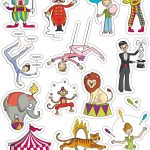 Naljepnice Apli cirkus art.11446