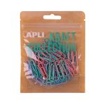Spajalice Apli pastelne boje 80/1 art.18919