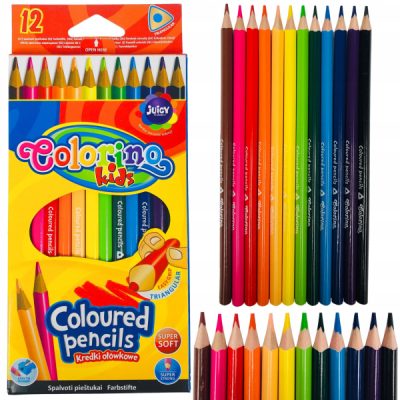 Drvene boje Colorino Triangular 12/1 art.51798PTR (12/240)