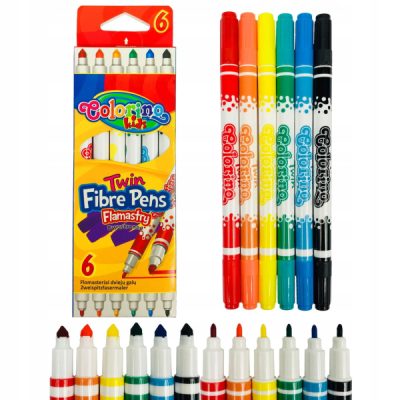 Flomasteri Colorino dva vrha 6/1 art.13437PTR (12/144)