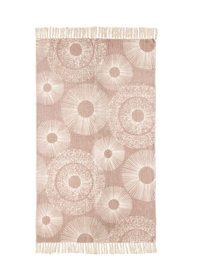 Tepih pamucni Tranquillo Floral 90x150cm sa ukrasnim resama art.BS147