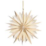 Lampion dekorativni Tranquillo 20cm bijeli papirni art.MX786