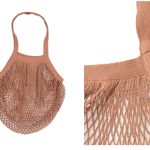 Ceker mrezasti Tranquillo 40x50cm organski pamuk rozi art.TEX047