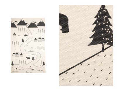 Tepih djeciji Tranquillo 150x90cm motiv planine art.BS182