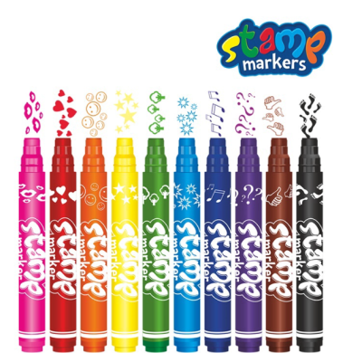 Flomasteri Colorino Stamp dvostrani 1/10 art.39092 (12)