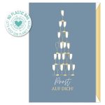 Cestitka Artebene Happy Birthday 17,5x11,5cm case art.124430