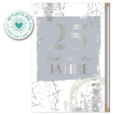 Cestitka Artebene Happy Birthday 25 17,5x11,5cm art.124633