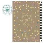 Cestitka Artebene HB Today is your day 7,5x11,5cm konfete art.124736