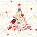 Cestitka Artebene NG Xmas 21x8cm jelka art.128113