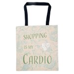 Torba/ceker Artebene Shopping is my cardio 38x35cm art.241130