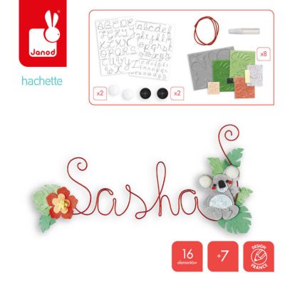 Set kreativni Janod dekoracija za sobu 22x4x13cm 7-12 art.J07969