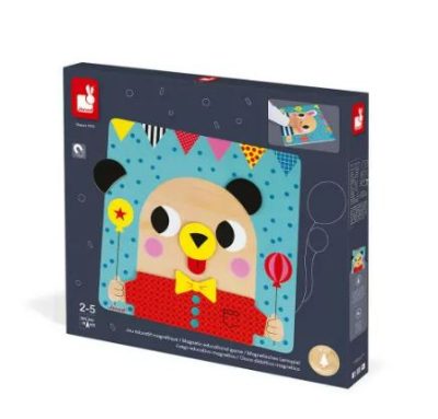 Ploca magnetna Janod zivotinje 33.5x4x32.5cm 2-5 art.J08035