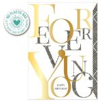 Cestitka rodjendanska Forever Young art 124625