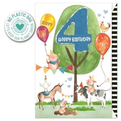 Cestitka za 4. Rodjendan art.124815
