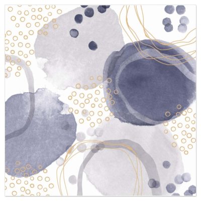Salvete Artebene bubbles indigo 33x33cm art 132940