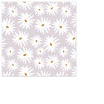 Salvete mini Daisies Taupe art 133156
