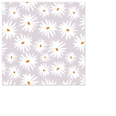 Salvete mini Daisies Taupe art 133156