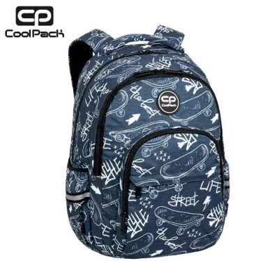 Ruksak skolski Basic Plus 1 Street life CoolPack art.F003697