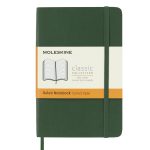 Notes Moleskine dzepni na linije tamno zeleni 9x14 cm