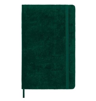 Notes Moleskine Velvet Collection Large na linije zeleni 13x21cm