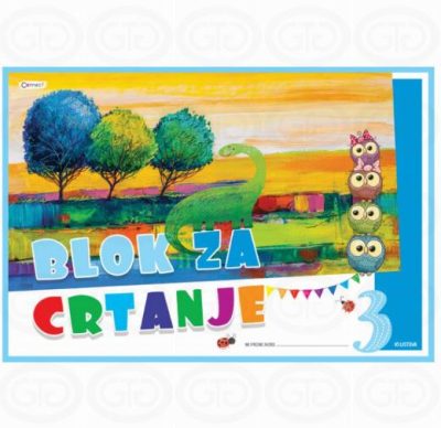 Blok za likovno br.3 GTG