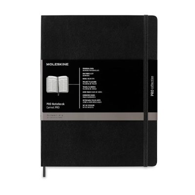 Notes Moleskine Pro XL crni 19x25 cm