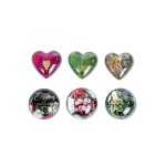 Drzac za papir Artebene ExoticGarden 8x8x3,6cm/7,5x7,5x2cm art.152094