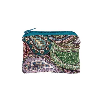 Novcanik Artebene WovenPaisleyGreenBlue art.250089