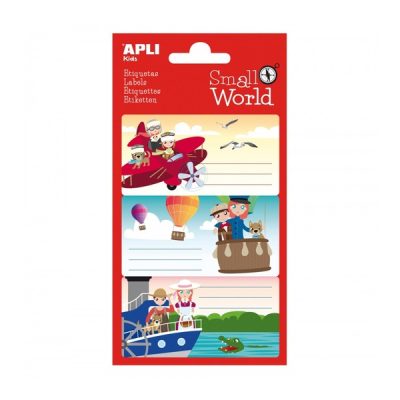 Naljepnice za knjige avijacija 9kom APLI atr. 12953