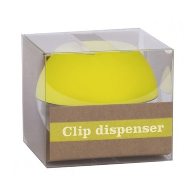 Drzac za spajalice Apli  Fluor collection Yellow art.18428