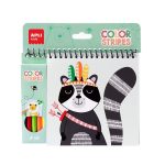 Bojanka u bloku Apli +6 flomastera art.18790