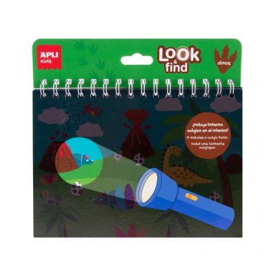 Set Apli slikovnica Look&find Dinos 6S art.19204