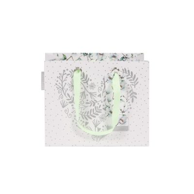 Ukrasna vrecica Artebene White Flowers 22x18x11cm art. 204357